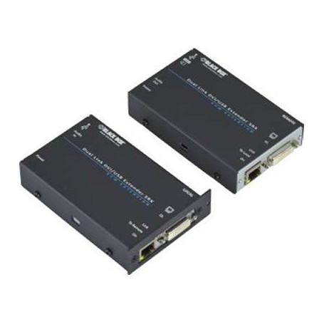 Black Box ACU5520A KVM Extender Dual Link DVI-D USB HiD Catx Single-Access