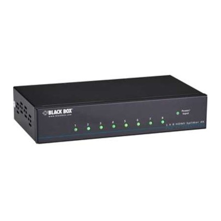 Black Box  VSP-HDMI1X8-4K 1 x 8 HDMI Splitter, 4K