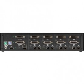 Black Box SS4P-DH-DVI-UCAC Secure KVM Switch, DH, 4-Port, DVI-I, USB, CAC