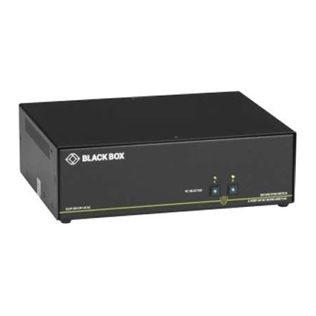 Black Box SS2P-DH-DP-UCAC 2 Port Secure KVM Switch SH DP USB CAC