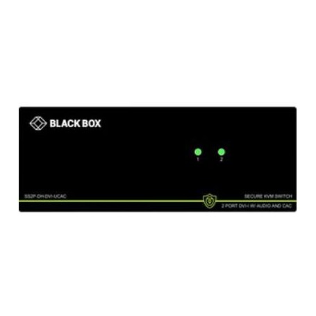 Black Box  SS2P-DH-DVI-UCAC 2 Port Secure KVM Switch SH DVI-I USB CAC