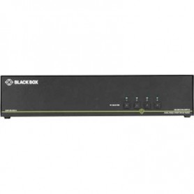 Black Box SS4P-DH-DVI-U 4 Port Secure KVM Switch DH DVI-I USB