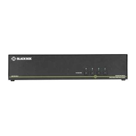 Black Box SS4P-DH-DVI-U 4 Port Secure KVM Switch DH DVI-I USB