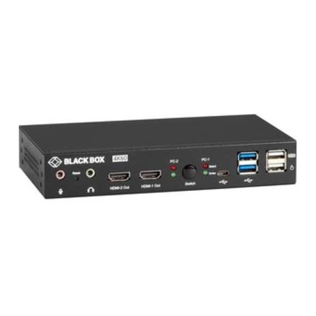 Black Box KVD200-2H Control 2 PCs with One Keyboard/Mouse