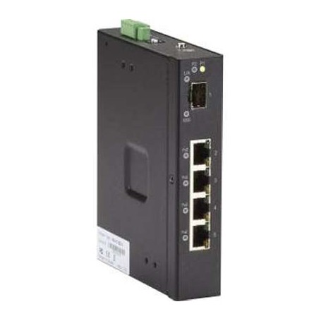 Black Box LIE401A Industrial Ethernet Switch - Extreme Temperature Resistant, PoE