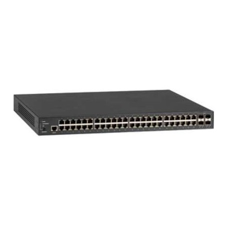 Black Box LPB3052A 52-Port Gigabit Ethernet Managed PoE+ Switch, 4 SFP+ Ports