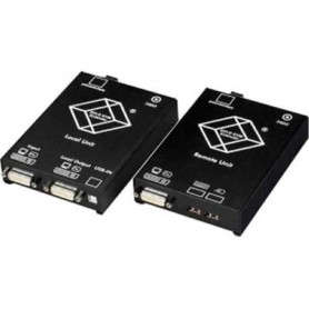 Black Box  ACS4001A-R2-SM Servswitch Single DVI Fiber Optic KVM E