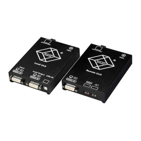 Black Box  ACS4001A-R2-SM Servswitch Single DVI Fiber Optic KVM E