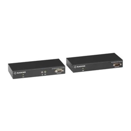 Black Box  KVXLC-100-R2 KVM Extender Kit Over Catx-Single-Monitor, DVI-D, USB 2.0