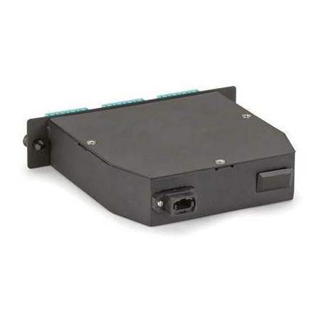 Black Box FOCA20M3-1MP24-24LC MTP OM3 Fiber Optic LGX Cassette - (1) MTP 24 to (24) LC Type A