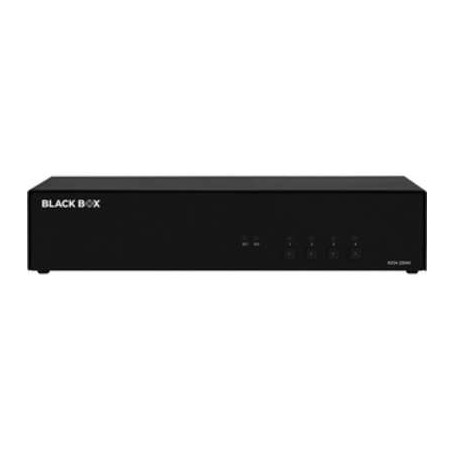 Black Box  KVS4-2004V NIAP4 Secure KVM Switch, Dual Head, 4-Port, DP