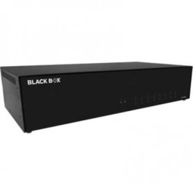 Black Box KVS4-2008D NIAP4 Secure KVM Switch 8 Port Dual Head DVI