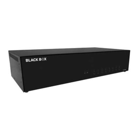 Black Box KVS4-2008D NIAP4 Secure KVM Switch 8 Port Dual Head DVI