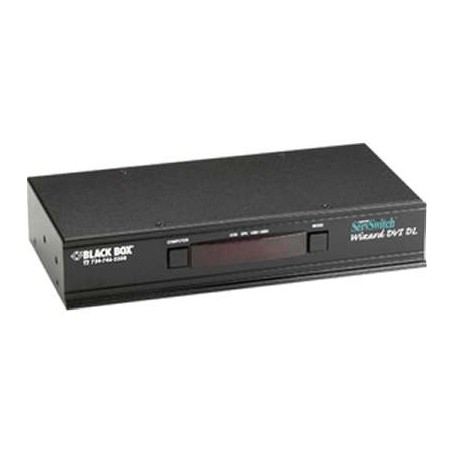 Black Box KV2004A Servswitch Wizard DVI Dual Link USB 4