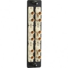 Black Box JPM460B High-Density Adapter Panel with Bronze Sleeves