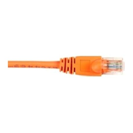 Black Box CAT6PC-006-OR 6FT CAT6 Orange Molded Boot Stranded Patch Cable Value Line