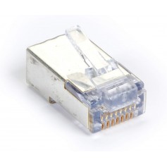 Black Box C5EEZSP-25PAK Shielded CAT5E EZ-RJ45 Modular Plugs
