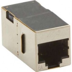 Black Box C6ACP71S-SV CAT6A Shielded Straight Coupler