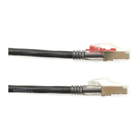 Black Box C6APC80S-BK-20 Gigatrue 3 CAT6. Shielded Patch Cord Whi