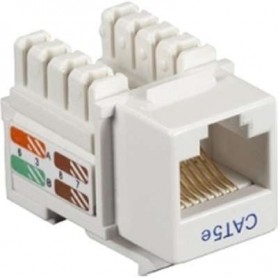 Black Box CAT5EJ-WH CAT5E White Keystone Jack Value Line