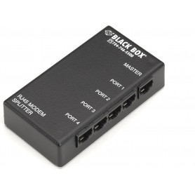 Black Box TL421A Modem Splitter 4 Port RS232-RJ45 Format