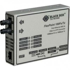Black Box LMC213A-MMST-R2 Flexpoint 100Base-TX to 100Base-FX Modu