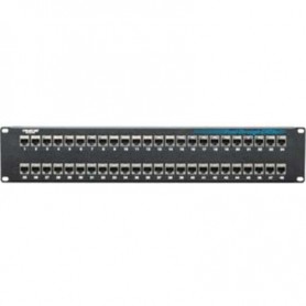 Black Box JPM806A-R2 CAT5e Feed-Through Patch Panel Shielded 48-Port