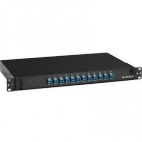 Black Box  JPM380A-R2 12-Port Duplex LC Fiber Optic Patch Panel Enclosure