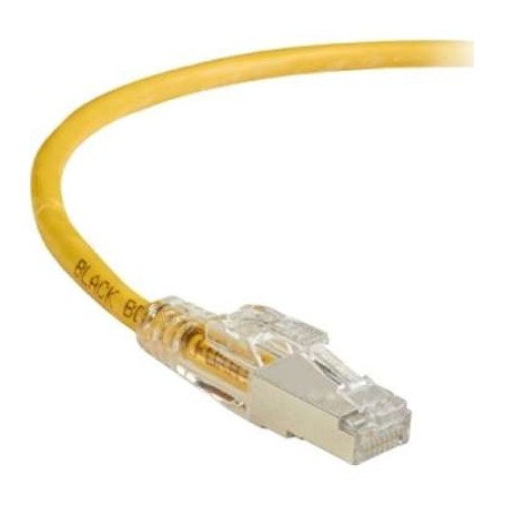 Black Box C6PC70S-YL-06 Giga True 3 CAT6 250-MHz Locking Snagless Stranded Ethernet
