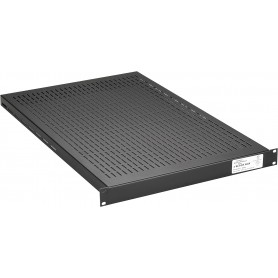 Black Box RM083 19 inch Depth Adjustable Vented Shelf, 1U