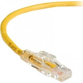 Black Box C6PC70-YL-06 Giga True 3 CAT6 550MHz Lockable Patch Cable Yellow 6ft