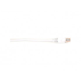 Black Box CAT5EPC-002-WH 2FT CAT5E White Molded Boot Stranded Patch Cable Value Line