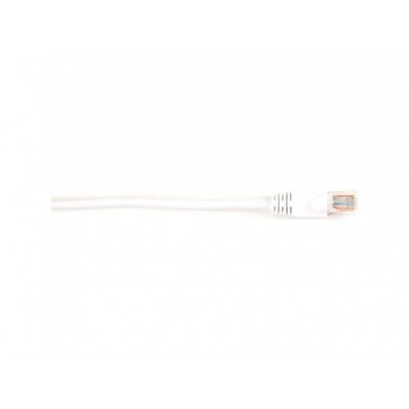 Black Box CAT5EPC-002-WH 2FT CAT5E White Molded Boot Stranded Patch Cable Value Line