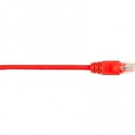 Black Box CAT5EPC-002-RD 2FT CAT5E Red Molded Boot Stranded Patch Cable Value Line
