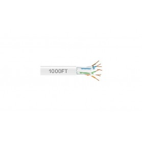 Black Box C6ABC51-WH-1000 Giga True bulk cable 1000 ft white
