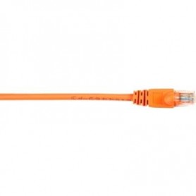 Black Box  CAT5EPC-006-OR 6FT CAT5E Orange Molded Boot Stranded Patch Cable Value Line