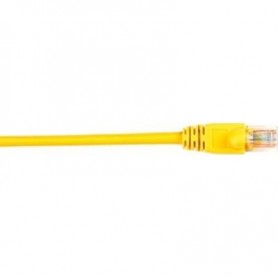 Black Box CAT6PC-002-YL 2ft Yellow CAT6 Gigabit UTP Patch Cable 250Mhz Snagless 2