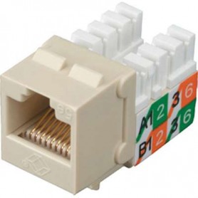 Black Box FMT920-R2-25PAK GigaBase2 CAT5e Jacks, 25-Pack