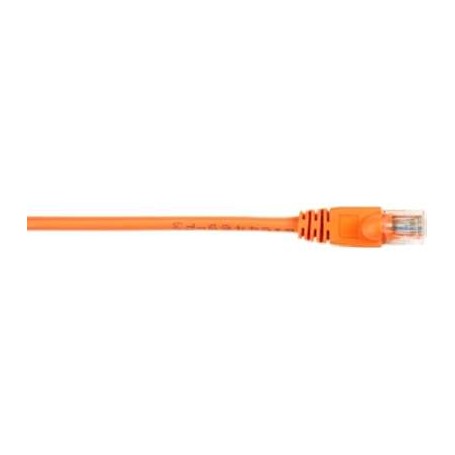 Black Box CAT5EPC-005-OR 5FT CAT5E Orange Molded Snagless Patch Cable Value Line