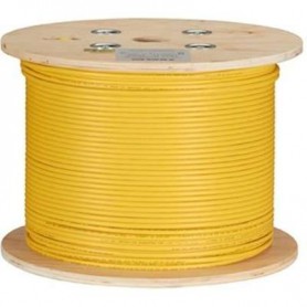 Black Box C6ABC51-YL-1000 1000FT CAT6A Yellow Solid Plenum Cable