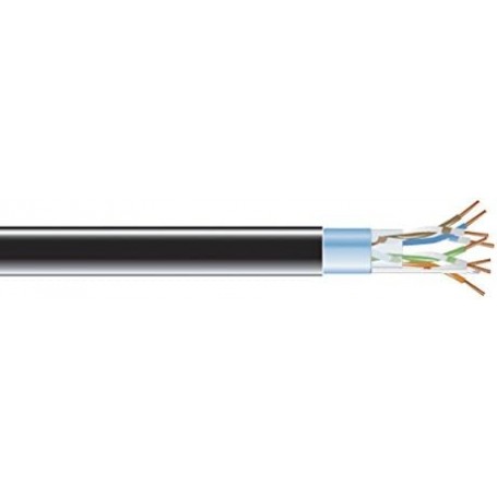 Black Box EVNSL0508A-1000 CAT5e bulk cable - 1000 ft - black