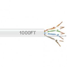 Black Box EYN852A-PB-1000 1000FT CAT5E Bulk Cable, 350-MHz, Solid