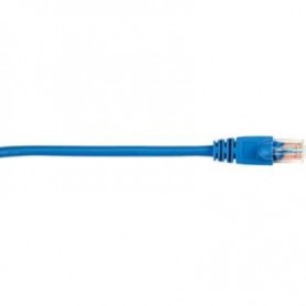 Black Box CAT5EPC-015-BL-25PAK CAT5E Molded Boot Patch C Blue 15FT 25 Pack