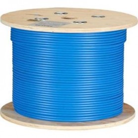 Black Box C6ABC51S-BL-1000 1000FT CAT6A SHLD Bulk Cable F/UTP Plenum Blue