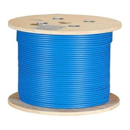 Black Box C6ABC51S-BL-1000 1000FT CAT6A SHLD Bulk Cable F/UTP Plenum Blue