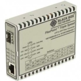 Black Box LMC1017A-SFP Gigabit Ethernet to SFP Media Converter