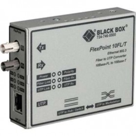 Black Box LMC212A-MM-R3 Flexpoint Modular Media Converter, 10BAS