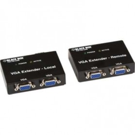 Black Box AC555A-R2 VGA Extender Kit, 2-Port Local, 2-Port Remote