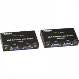 Black Box AC556A-R2 VGA Extender Kit with Audio, 2-Port Local, 2-Port Remote