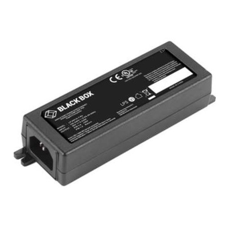 Black Box  LPJ001A-T-R2 10/100/1000BASE-T RJ45 PoE+ Gigabit Ethernet Injector
